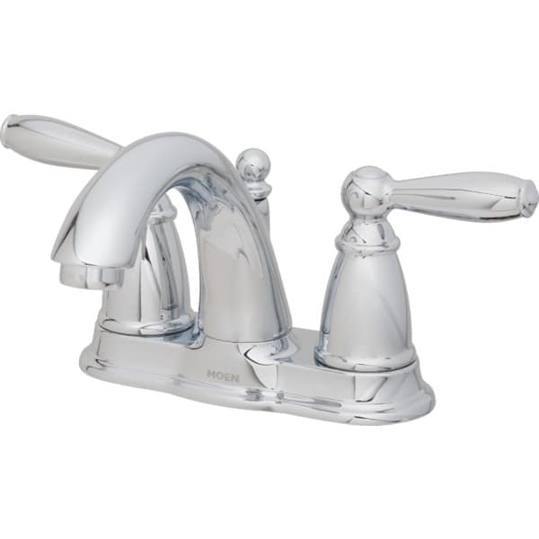 Moen Brantford Lavatory Faucet Chrome Two Handle With Pop-Up | HD Supply
