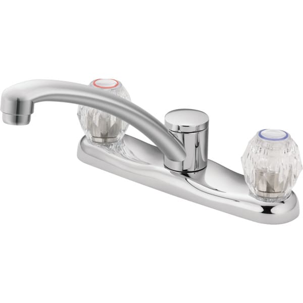 Moen Chateau Kitchen Faucet Chrome Two Handle HD Supply