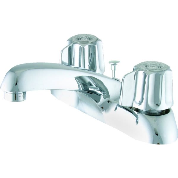 Gerber Lavatory Faucet Chrome Two Handle With Pop Up Hd Supply