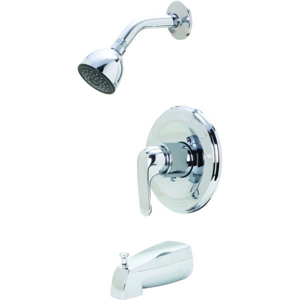 Delta 13 Series Tub Shower Faucet Trim 1 75 Gpm Chrome Hd Supply