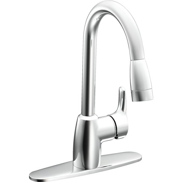 CFG® Baystone™ Traditional Kitchen Faucet, 1.5 GPM, Chrome ...