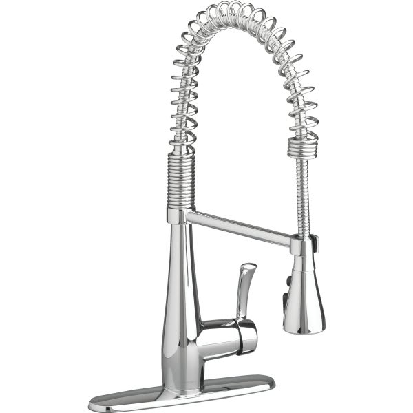 American Standard Quince Semi Pro Kitchen Faucet Chrome Pull Down