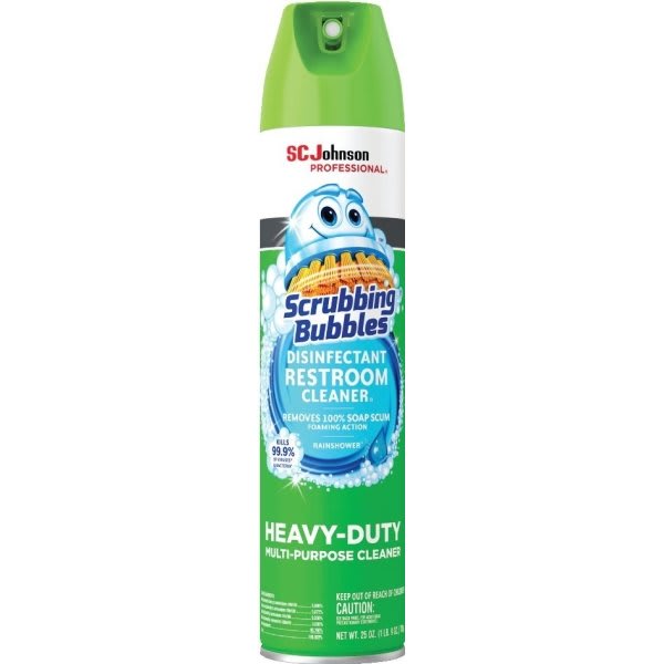 SC Johnson® 25 Oz Scrubbing Bubbles Disinfectant Restroom ...