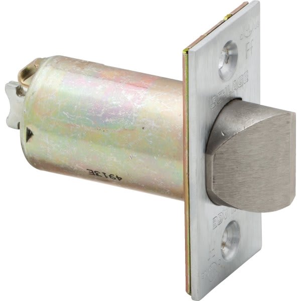 Schlage Satin Chrome Square Door Lock Spring Latch HD Supply