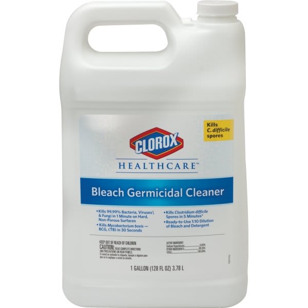 Disinfectant 128 Ounce Clorox Healthcare Germicidal Cleaner Refill Hd Supply