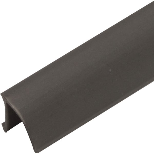 3/8"W x 72"L x 19/32"H Brown Glazing Vinyl Window Bead Package of 25