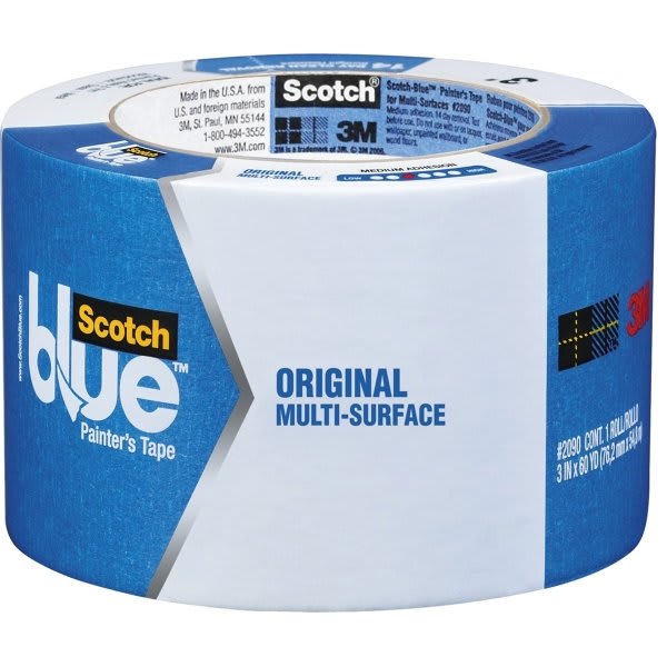 Multi-Surface Professional Blue Painters Tape, 1.88 inch x 60