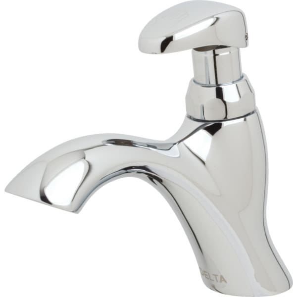 Delta Metering Faucet Chrome Single Handle HD Supply