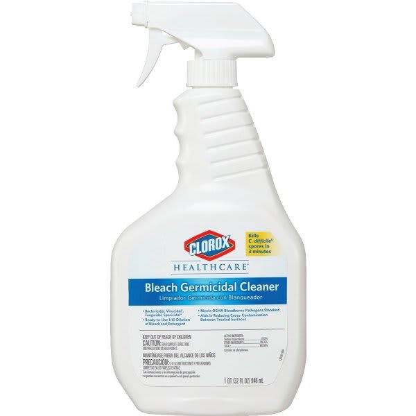 Clorox Healthcare 32 Oz Germicidal Cleaner Disinfectant W