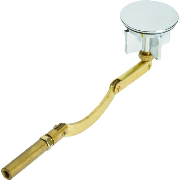 Bathtub Drain Linkage And Stopper Brass 1-7/8 Diameter