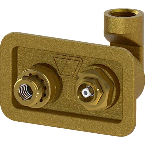 Woodford® Close Coupled AntiSiphon Wall Hydrant Swivel 3/4" FPT, Brass