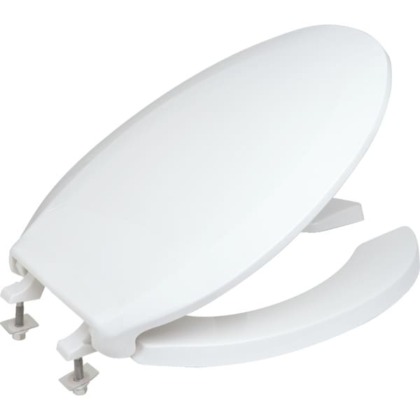 Seasons® HeavyDuty Plastic Elongated Open Front Toilet Seat HD Supply