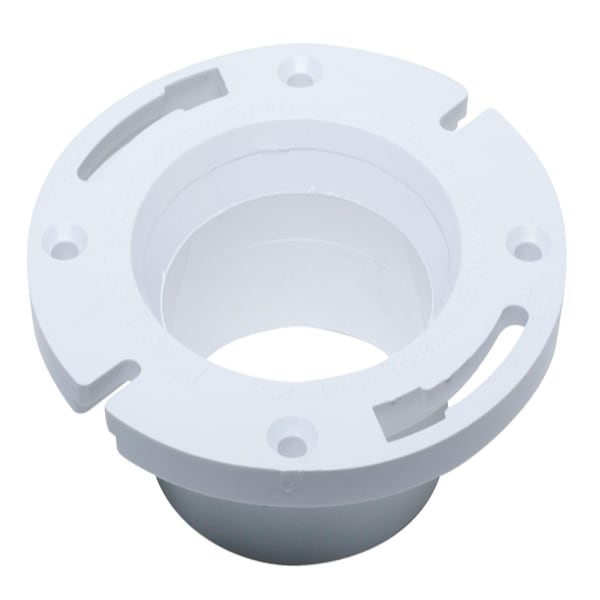 Toilet Bowl Flange 3" Or 4" PVC HD Supply