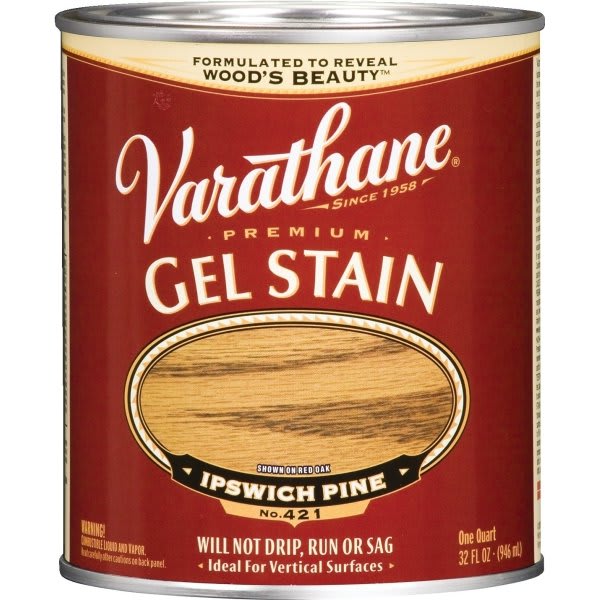 Varathane 1 Qt Premium Gel Wood Stain Natural Wood Finish Ipswich