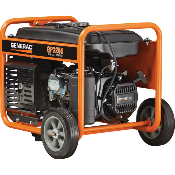Generac GP3250 3,250 Watt Portable Generator CA Only HD Supply