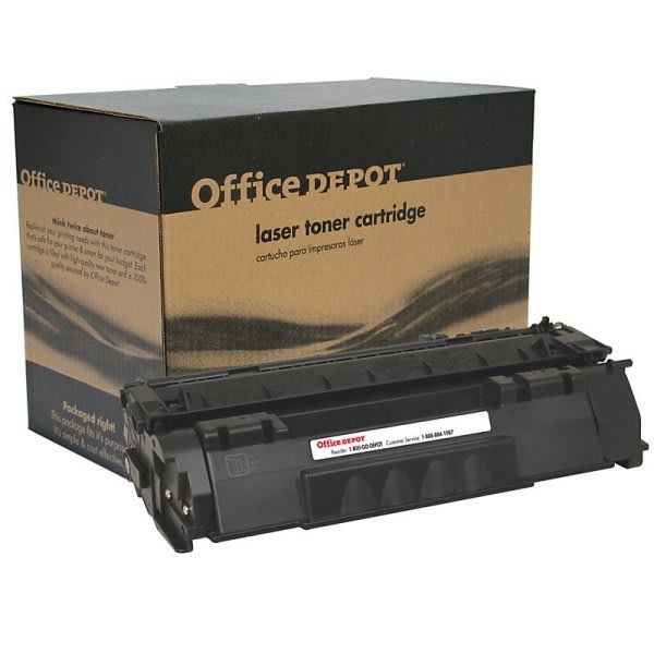 Office Depot® OD49AM Remanufactured Black MICR Toner Cartridge For HP 49A |  HD Supply