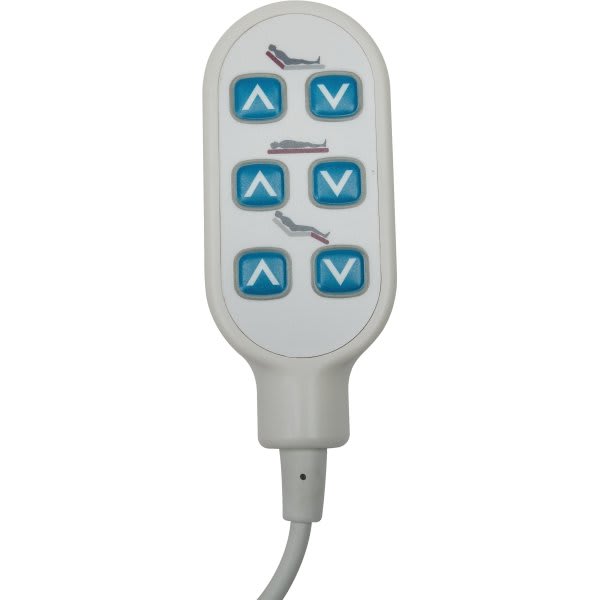 Replacement Invacare Bed Control 6Function 6Pin Modular Plug HD Supply