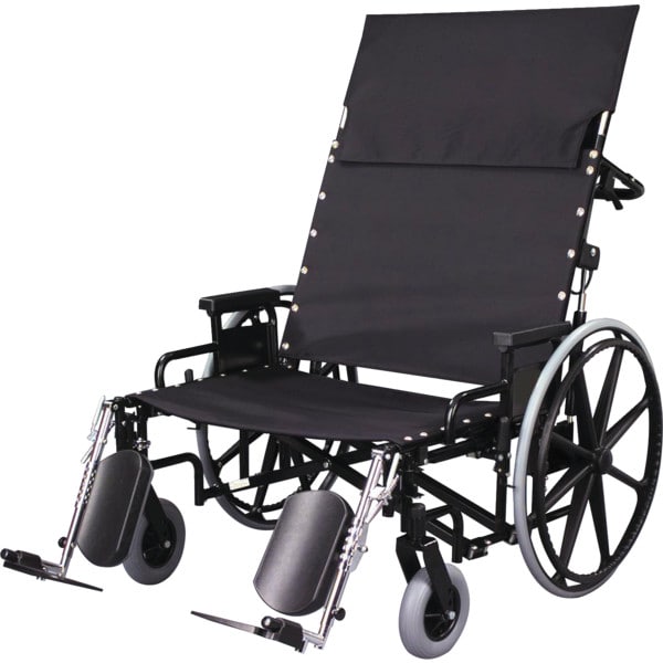 Gendron Bariatric Recliner Wheelchair 28Wx20D HD Supply