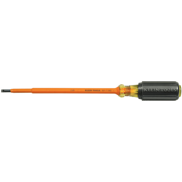Klein Insulated 3/16'' Cabinet-Tip Screwdriver | HD Supply