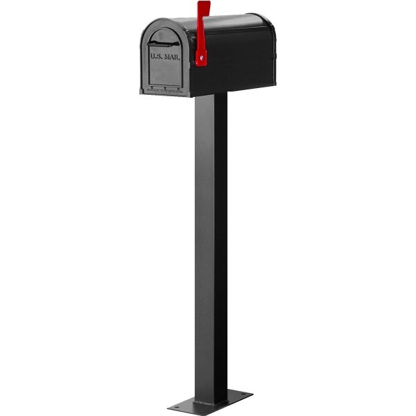 thumbnail image 2 of Salsbury Industries 4865BGE Standard Mailbox Post - Bolt Mounted - Beige 2 of 14