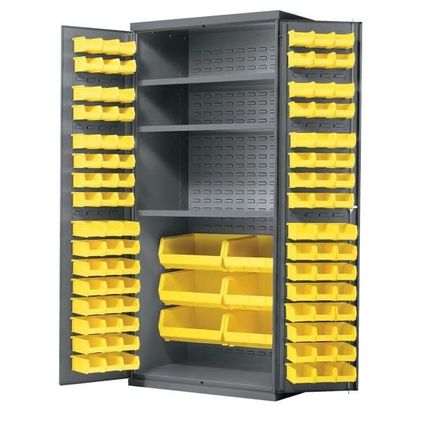 Akro Mils 3 Shelf Storage Cabinet W 102 Akrobins Hd Supply