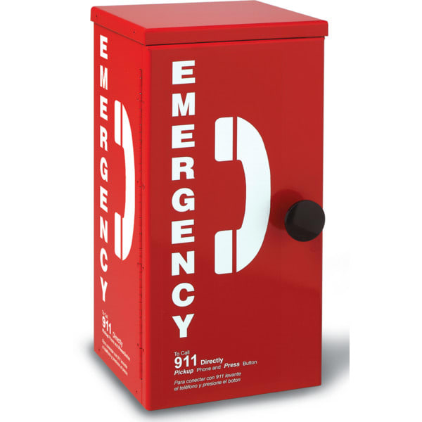 Emergency Phone with One Button Dialer HD Supply