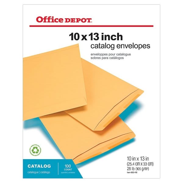 10x13 Catalog Envelopes (Open end)