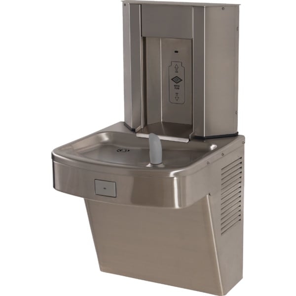 Acorn® SingleLevel Water Cooler And Bottle Filler, Stainless Steel