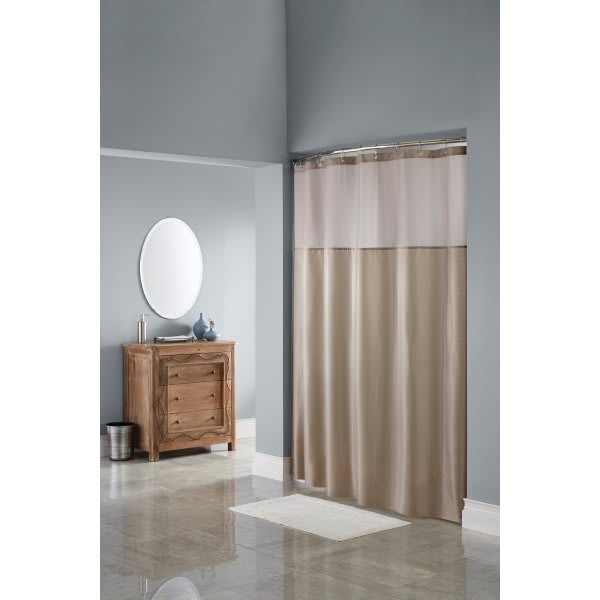 Hooked Motel 6 Shower Curtain 72 X 76 5 Mushroom Case Of 12 Hd