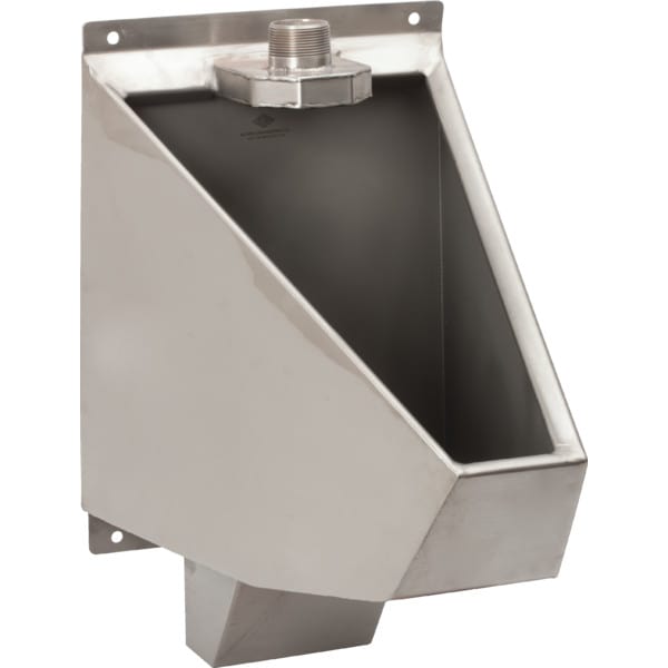 Acorn® DuraWare® OffFloor Stainless Steel ADA Blowout Jet Straddle Type Urinal HD Supply