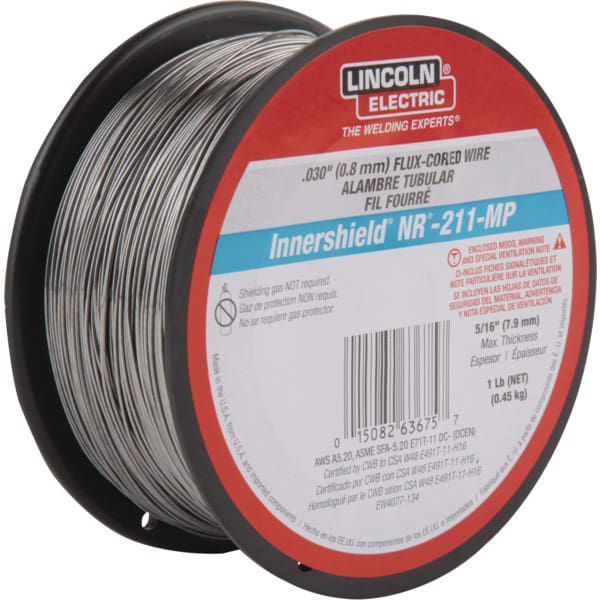 Lincoln Innershield NR211MP .030 Flux Core Steel Welding Wire 1 Pound