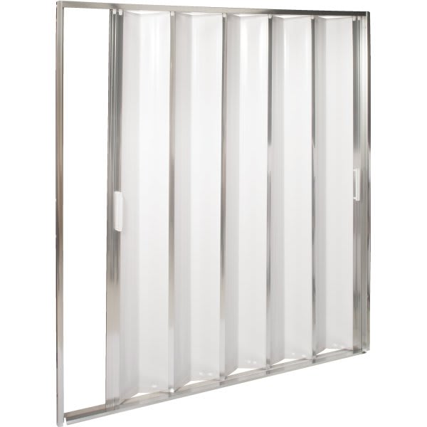 Shower Solutions Barrier Free Folding Accordion Shower Door With