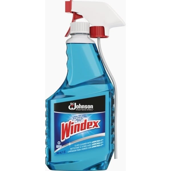 Windex Glass Cleaner With Ammonia-D, Capped WithTrigger ...