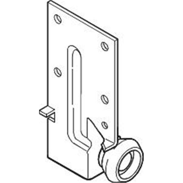 Convex Center Drawer Track Roller Package Of 2 Hd Supply