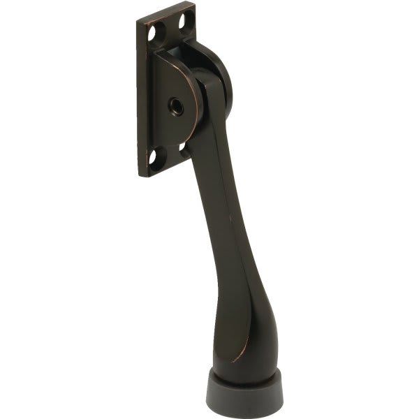 Cast Brass Commercial Kick Down Door Holder 4 3 4 Bronze Hd Supply