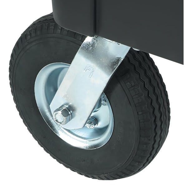 Rubbermaid 8 Inch Pneumatic Wheel Kit For Heavy Duty Ergo Utility Cart