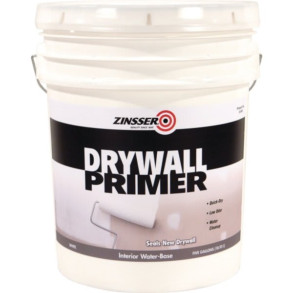 Zinsser 5 Gal Drywall Primer Sealer Flat White 1PK HD Supply