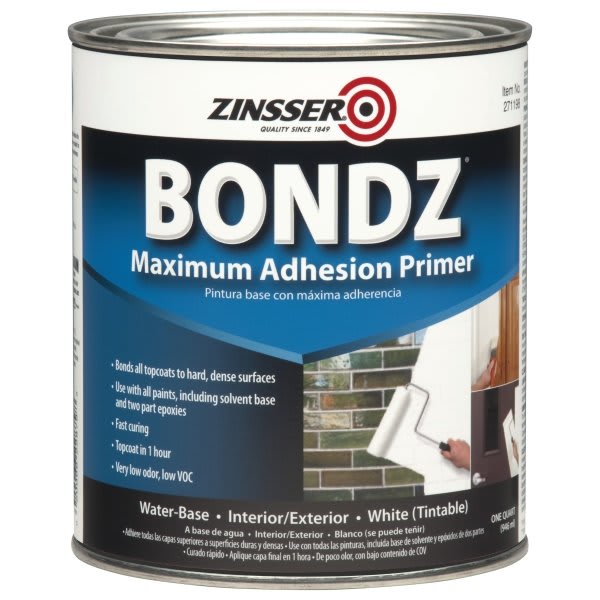 Zinsser Mould Stop Primer Water Base Interior & Exterior in Tintable White,  3.78 L