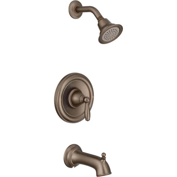 Moen Brantford Oil Rubbed Bronze Posi Temp Tub Shower 6 1 2 Tub