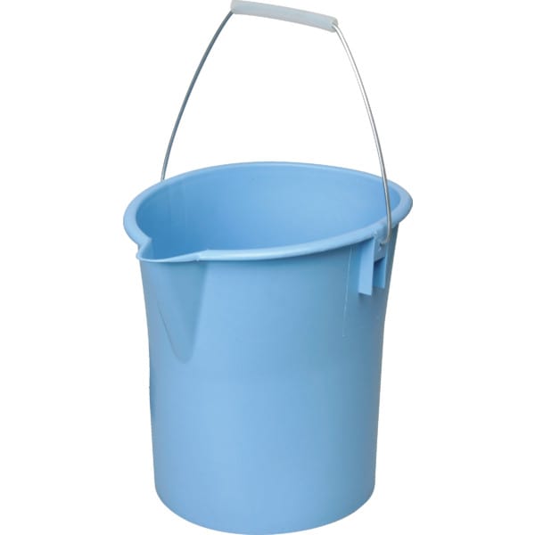 Plastic Bucket 12 Quart Blue HD Supply