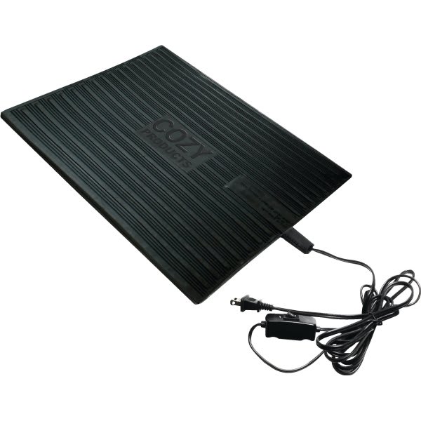 Cozy Products 14 X 21 Under Desk Heated Foot Warmer Mat 100
