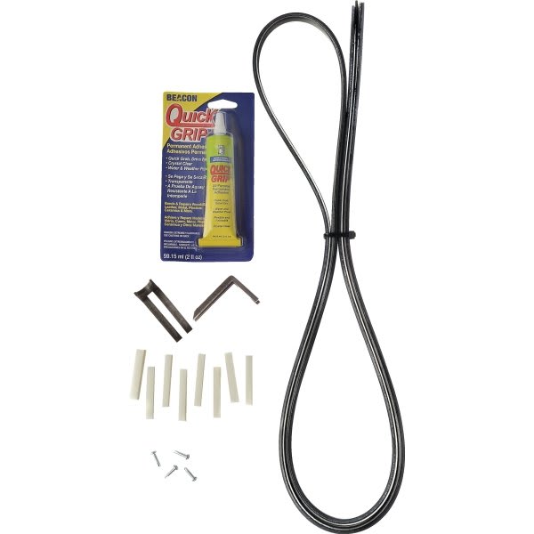 Slide Ezzz Sliding Glass Door Repair Kit Black Hd Supply