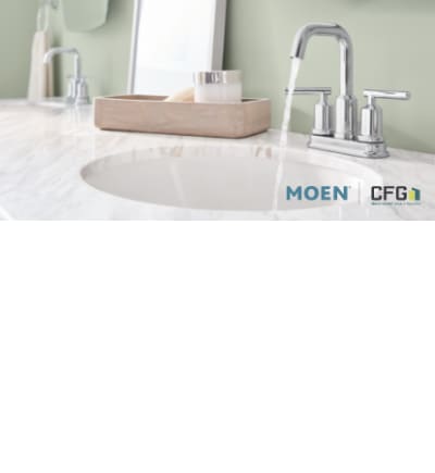 Moen & Cleveland faucet group - Smart design. Saves water. Upgrade now.