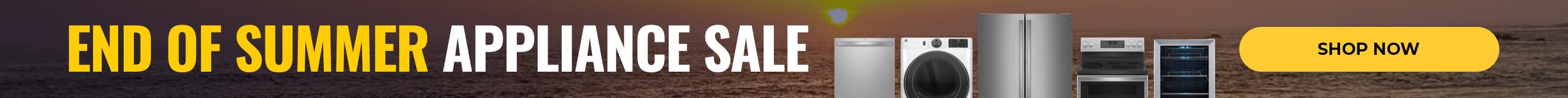 End Of Summer Appliance Sale