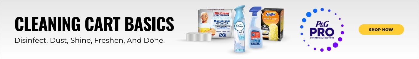 P&G Pro: Shop Cleaning Cart Basics