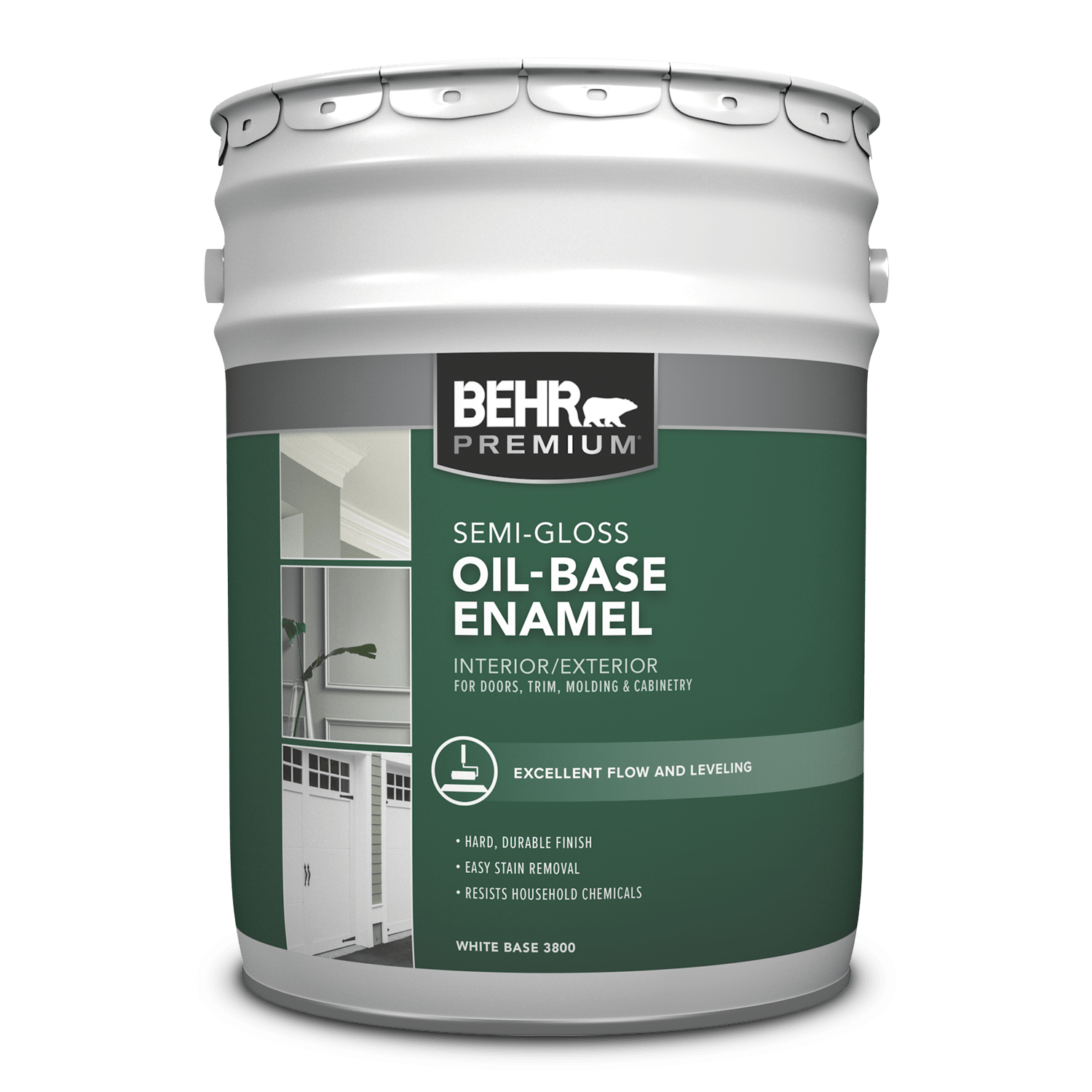 Oil-Base Semi-Gloss Enamel