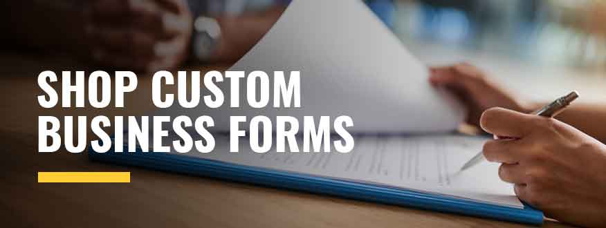 Shop Custom Business Forms