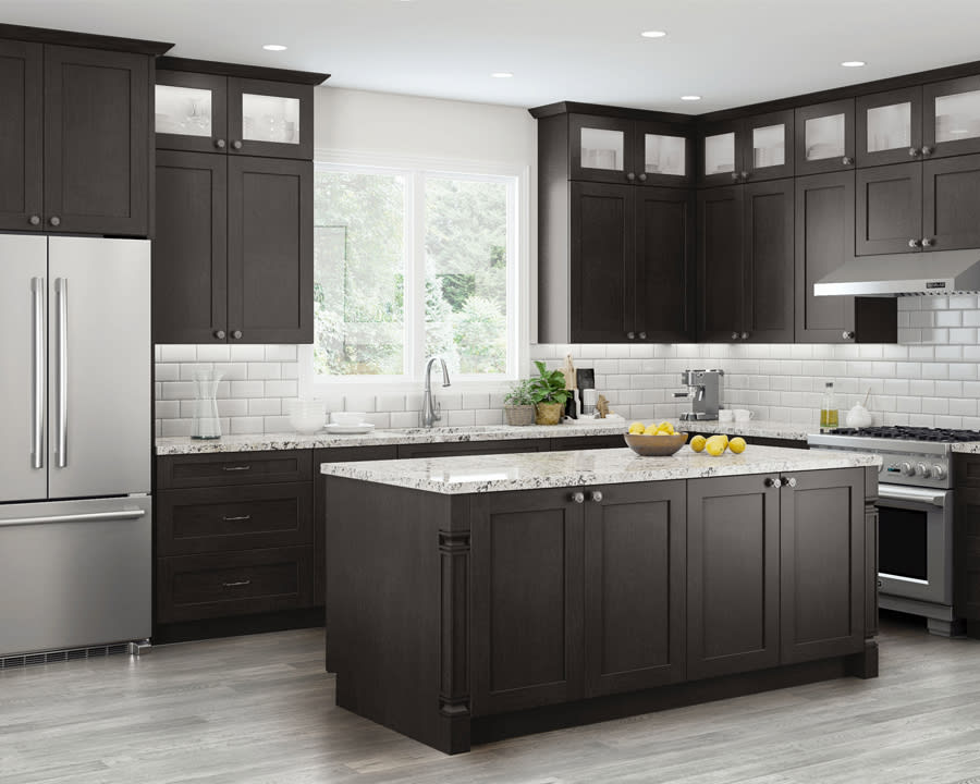 CNC SMOKY GREY KITCHEN CABINET COLLECTION