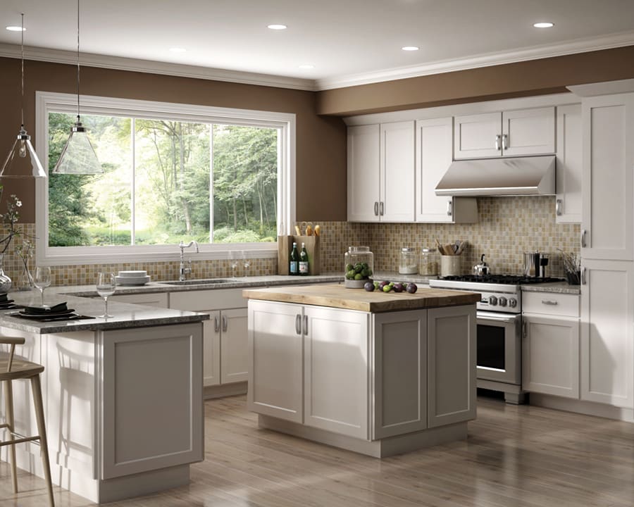 CNC LUXOR WHITE KITCHEN CABINET COLLECTION