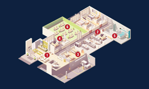 Healthcare Interactive Map